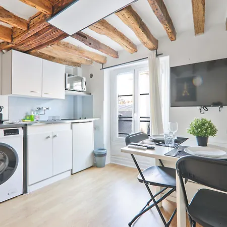Studio Quartier Saint-Michel Notre-Dame 4 Free Netflix Paris Exterior photo